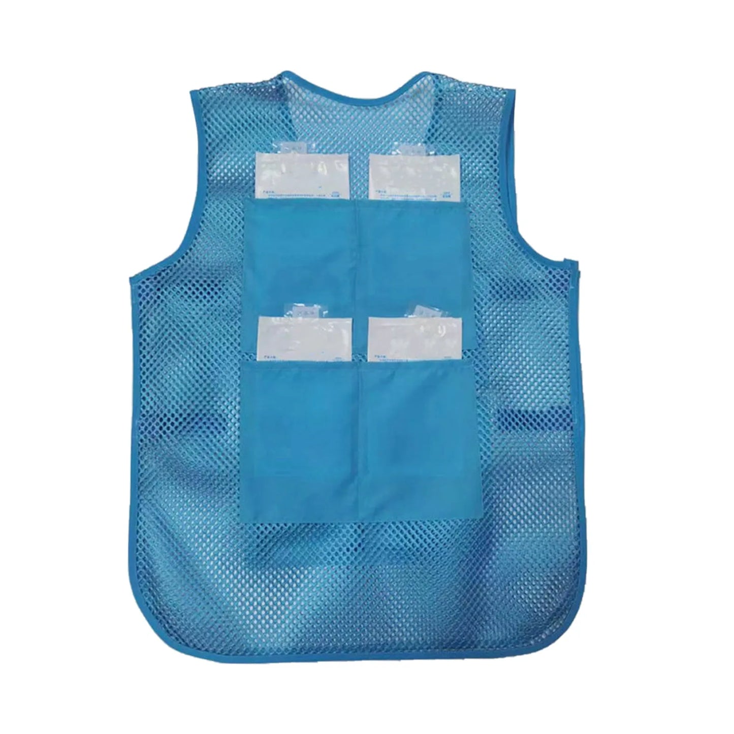 Summer Cycling Vest with Ice Packs for Outdoor Use