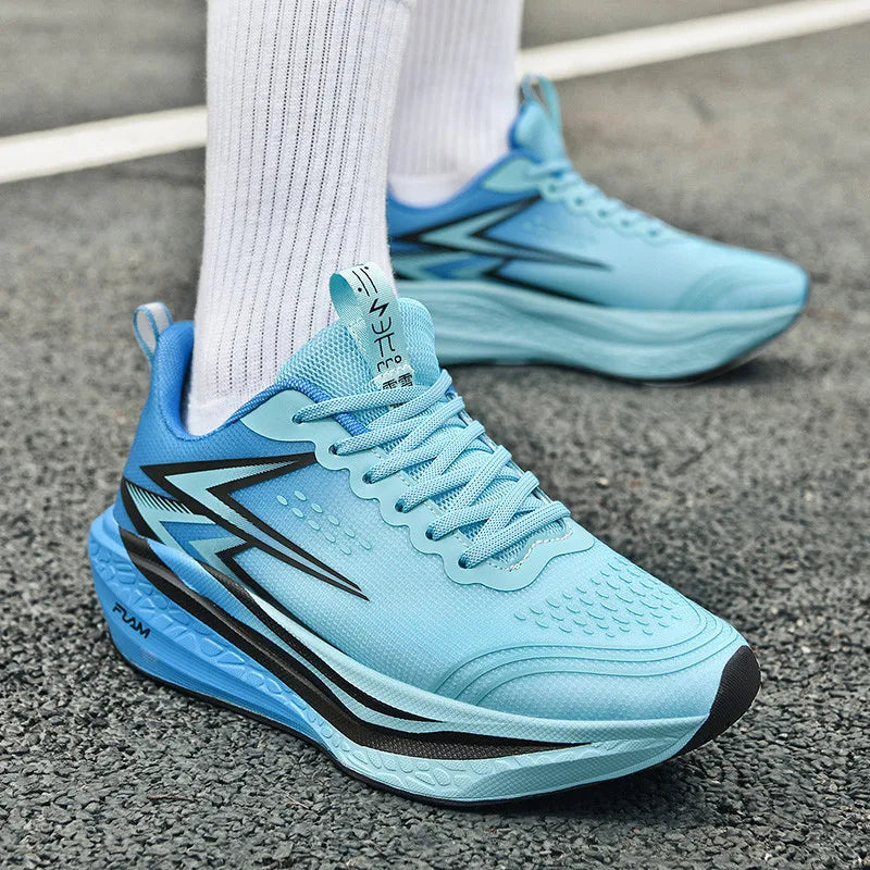 Men Running Shoes Speciality Marathon Sports Shoes Breathable Lightweight Carbon Board Women's Trend Athletic Sneakers unisex