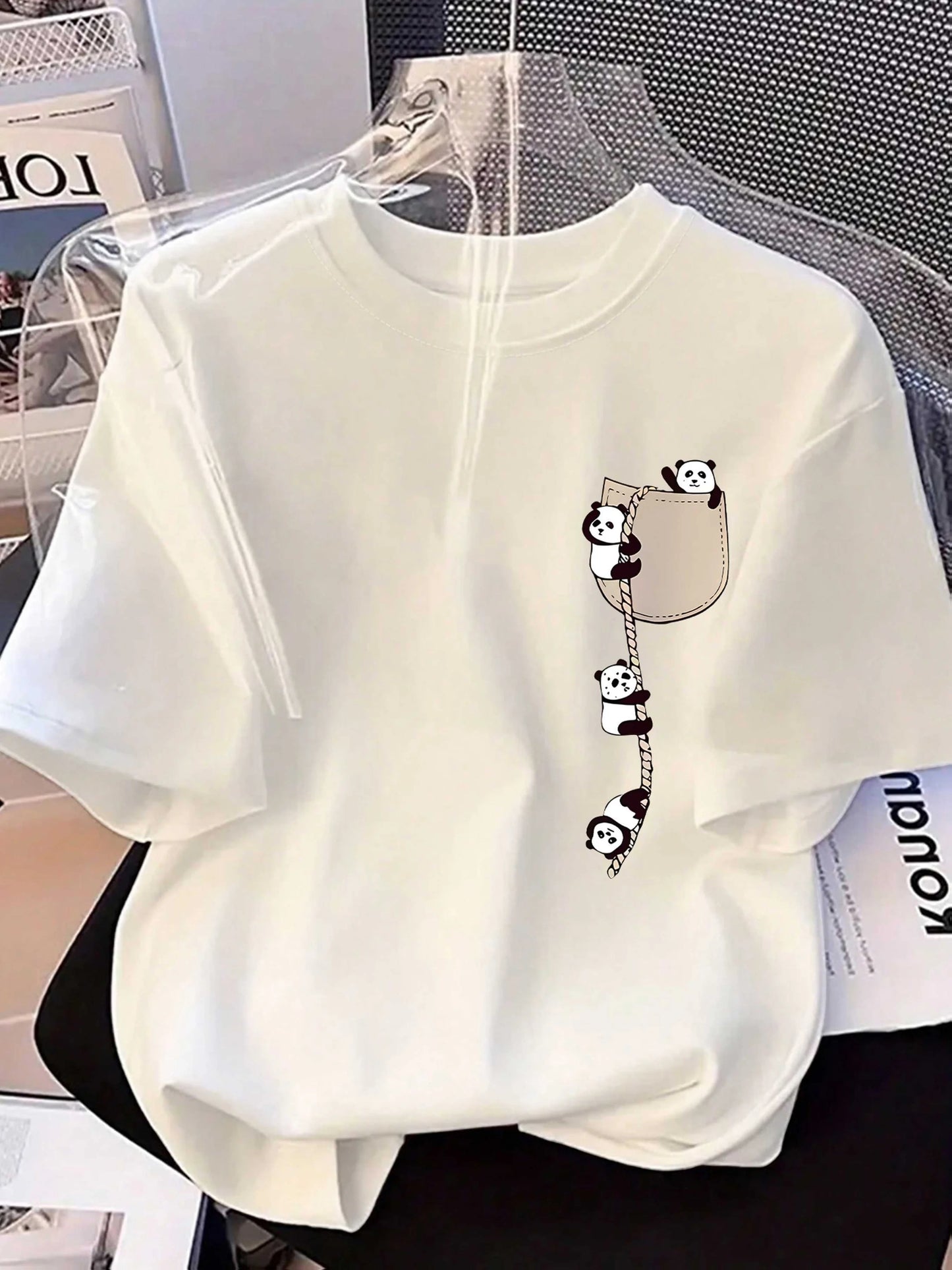 Men's T-Shirt: Versatile, Trendy, and Minimalist — 100% Pure Cotton, Printed, Loose Fit, High Quality