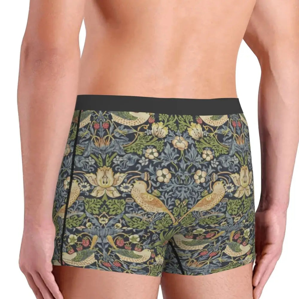 Breathable Cotton Polyester Boxer Shorts for Men
