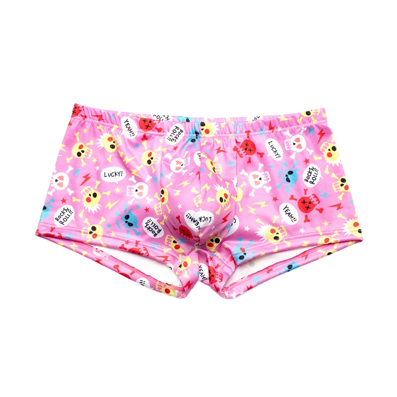 Men's Breathable Boxer Shorts with U Pouch Design