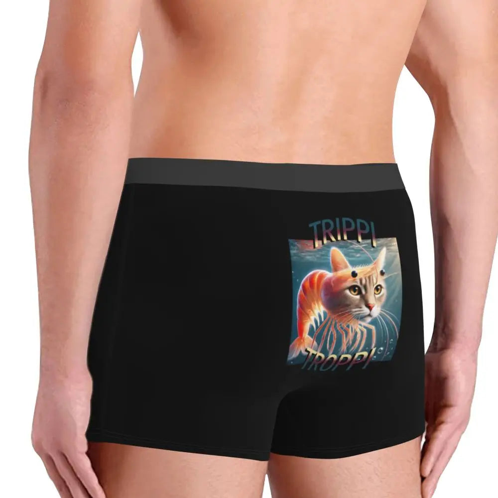 Men's Boxer Shorts Brr Brr Patapim Funny Italian Brainrot