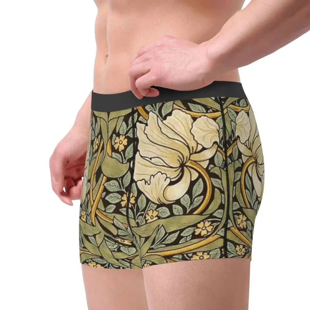 Breathable Cotton Polyester Boxer Shorts for Men
