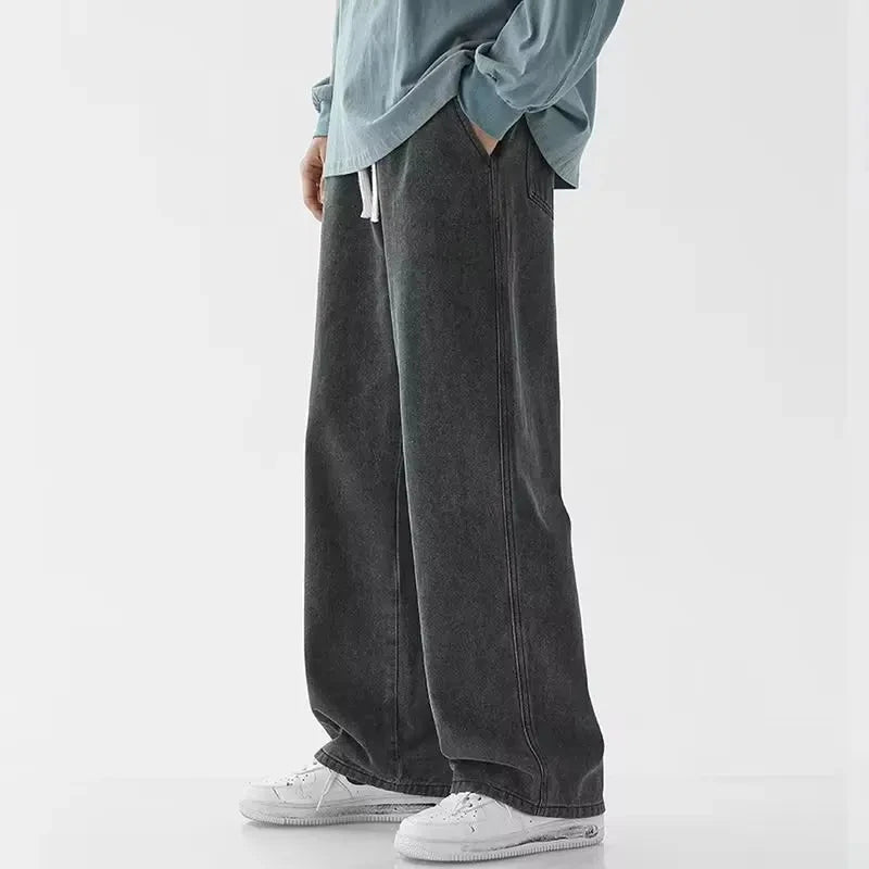 Men's Denim Baggy Jeans for Teens and Casual Wear
