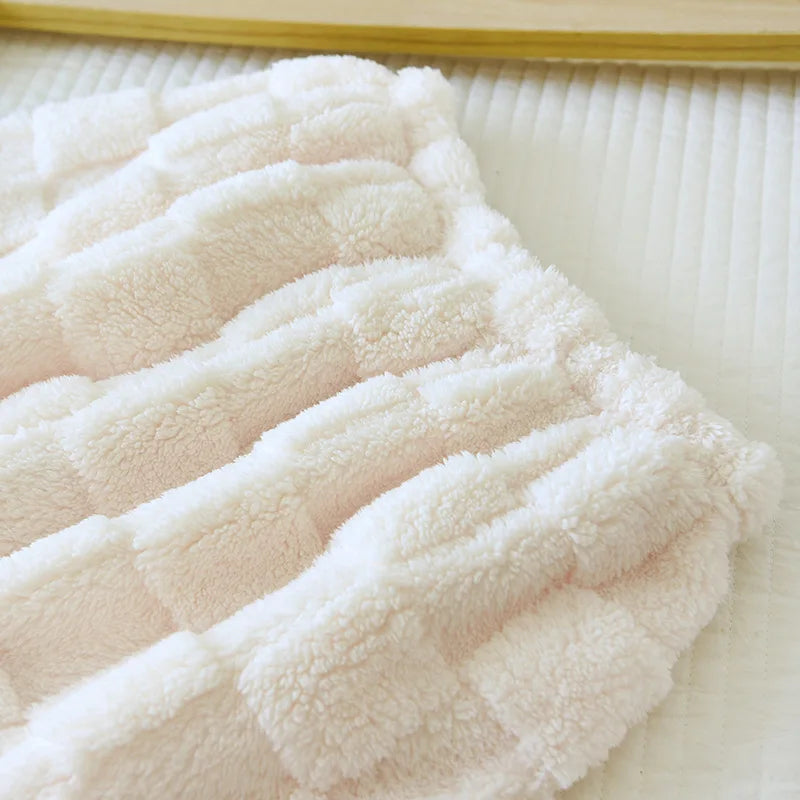 Coral Velvet Couple Pajamas Set