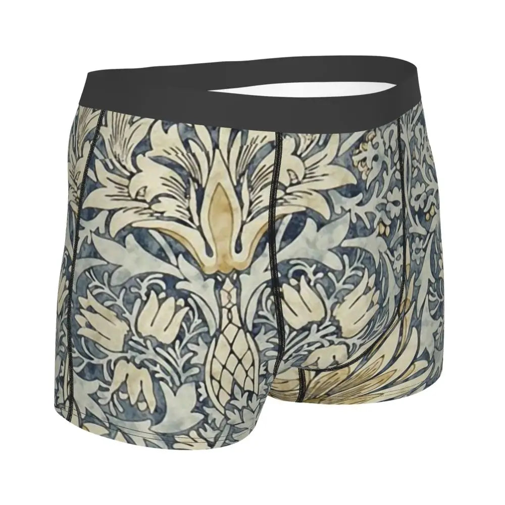 Breathable Cotton Polyester Boxer Shorts for Men