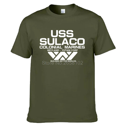 USCSS Nostromo Cotton T-Shirt for Men