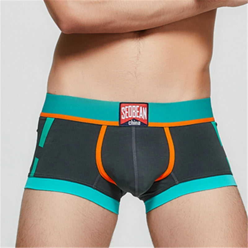 Men's Cotton Boxer Shorts Underwear