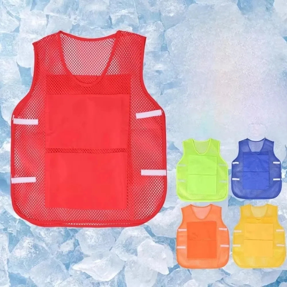 Cooling Vest with Ice Packs for Heatstroke Prevention