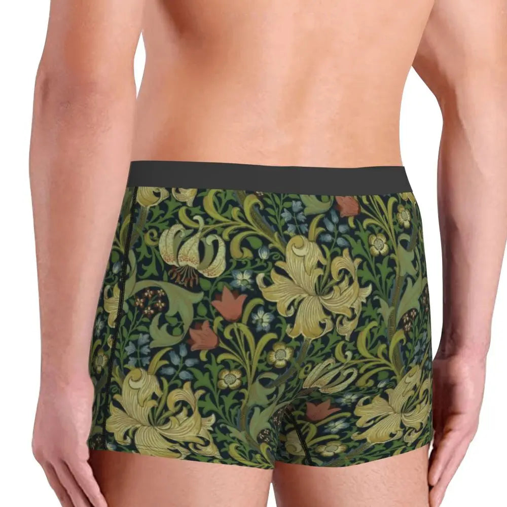 Breathable Cotton Polyester Boxer Shorts for Men