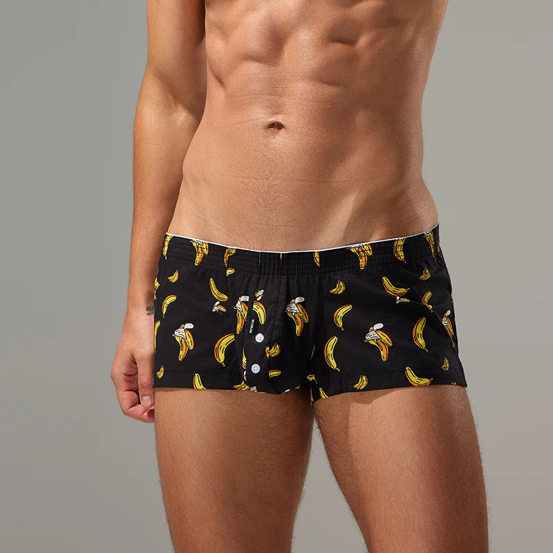 Boxers for Men - Men's 100% Cotton Boxer Briefs Underwear Premium Quality Shorts