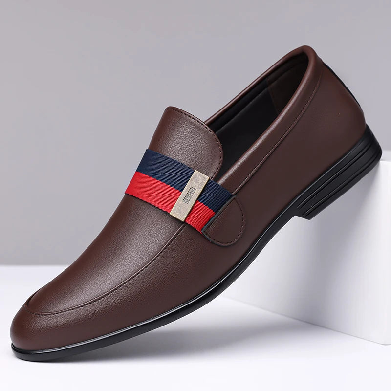 Mens Patent Leather Loafers for Business and Weddings