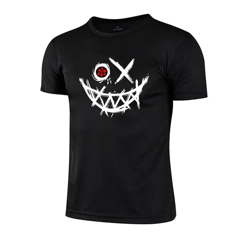 Mens Summer Exercise Training T-shirt High Quality Quick Dry Lightweight Male Casual Sports Top Outdoor Marathon Round Neck Tees
