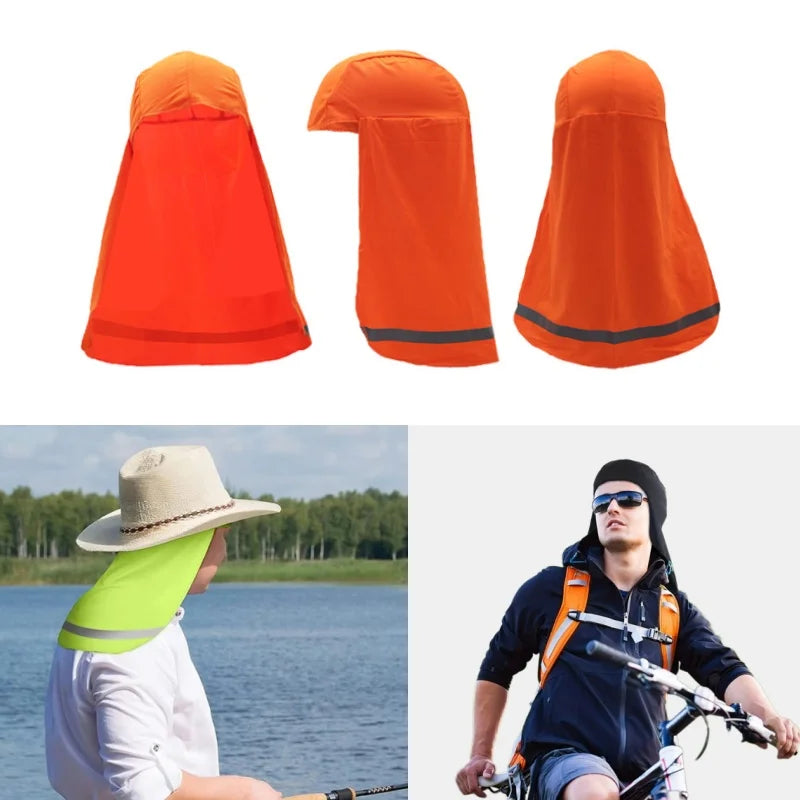 Cooling Cap Wide Brim Sun Shade Hat for Outdoor Use