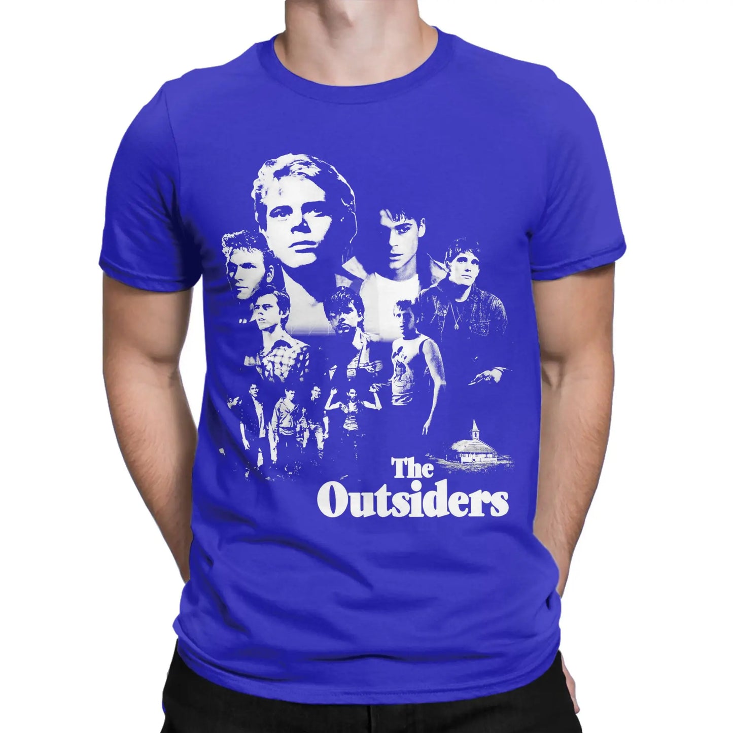 NONE The Outsiders 1983 Movie T Shirt for Men 100% Cotton