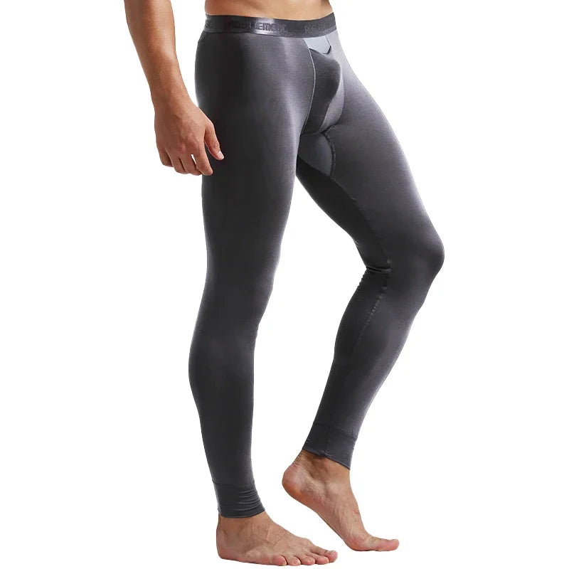 Thin Cotton Long Johns Men's Thermal Underwear