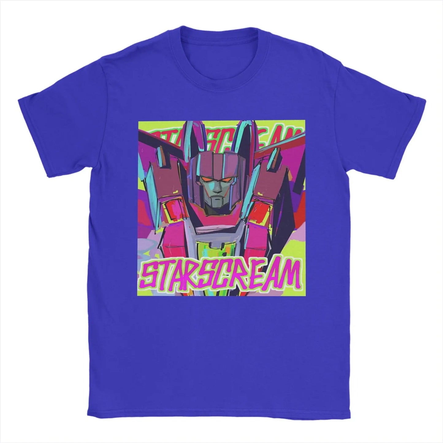 StarScream Men's Women's T Shirt Pure Cotton Graphic Printed Tee Shirt