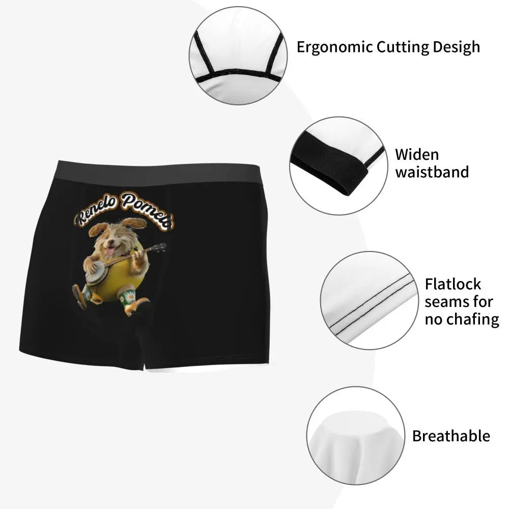 Men's Boxer Shorts Brr Brr Patapim Funny Italian Brainrot