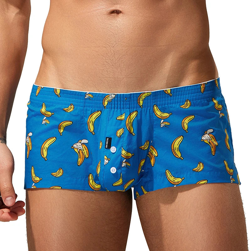 Boxers for Men - Men's 100% Cotton Boxer Briefs Underwear Premium Quality Shorts