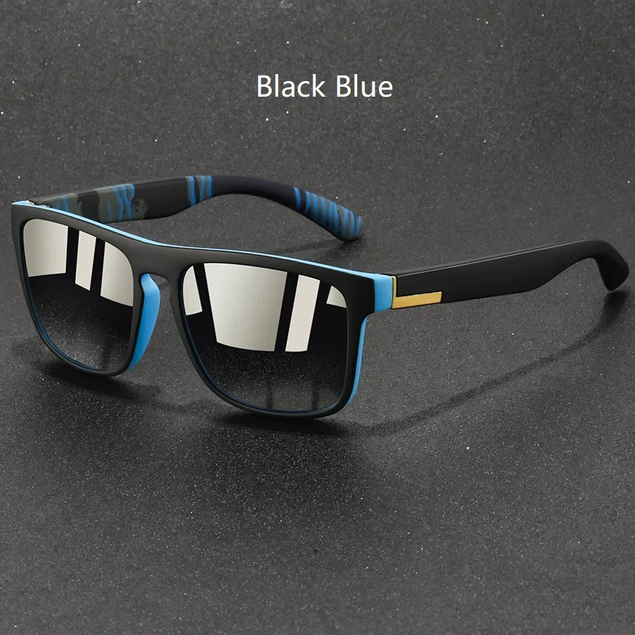 Fashion Vintage Square Sunglasses Men Women Fishing Driving Man Luxury Brand Designer Sun Glasses Anti-Glare Retro Eyewear UV400