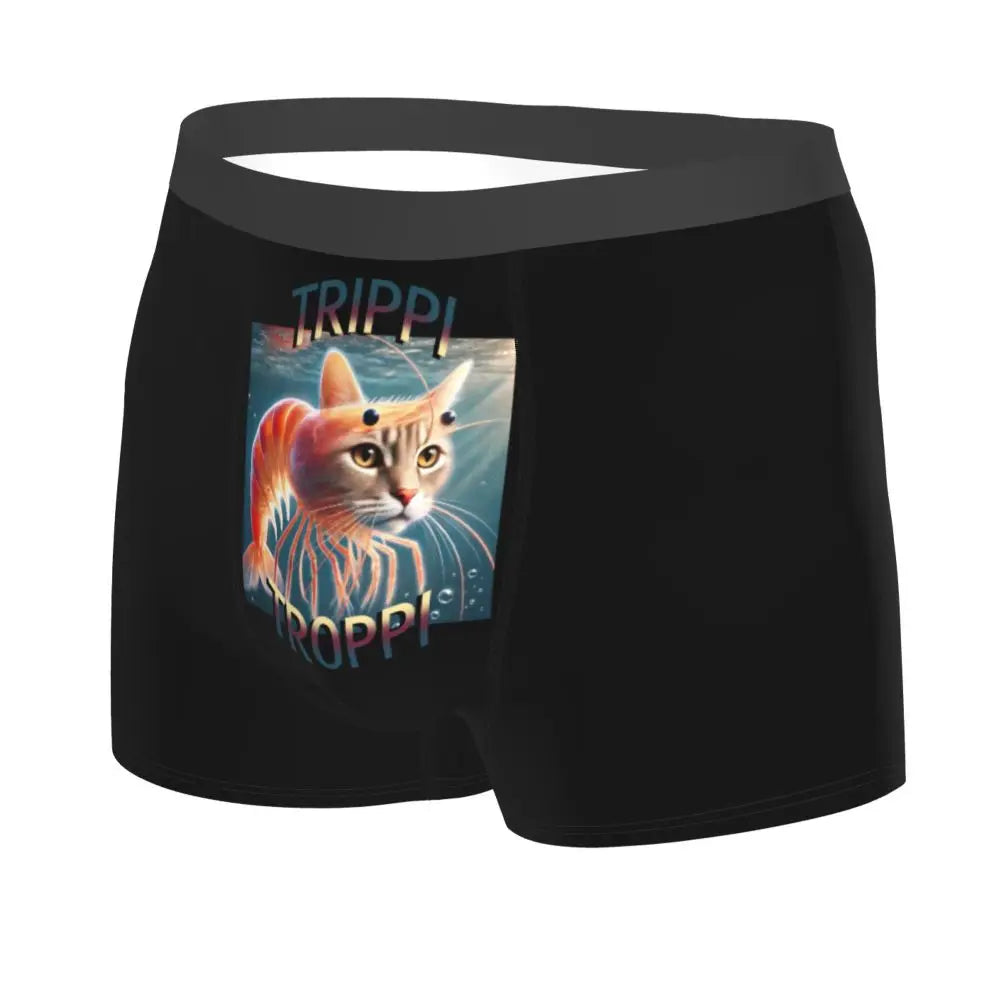 Men's Boxer Shorts Brr Brr Patapim Funny Italian Brainrot