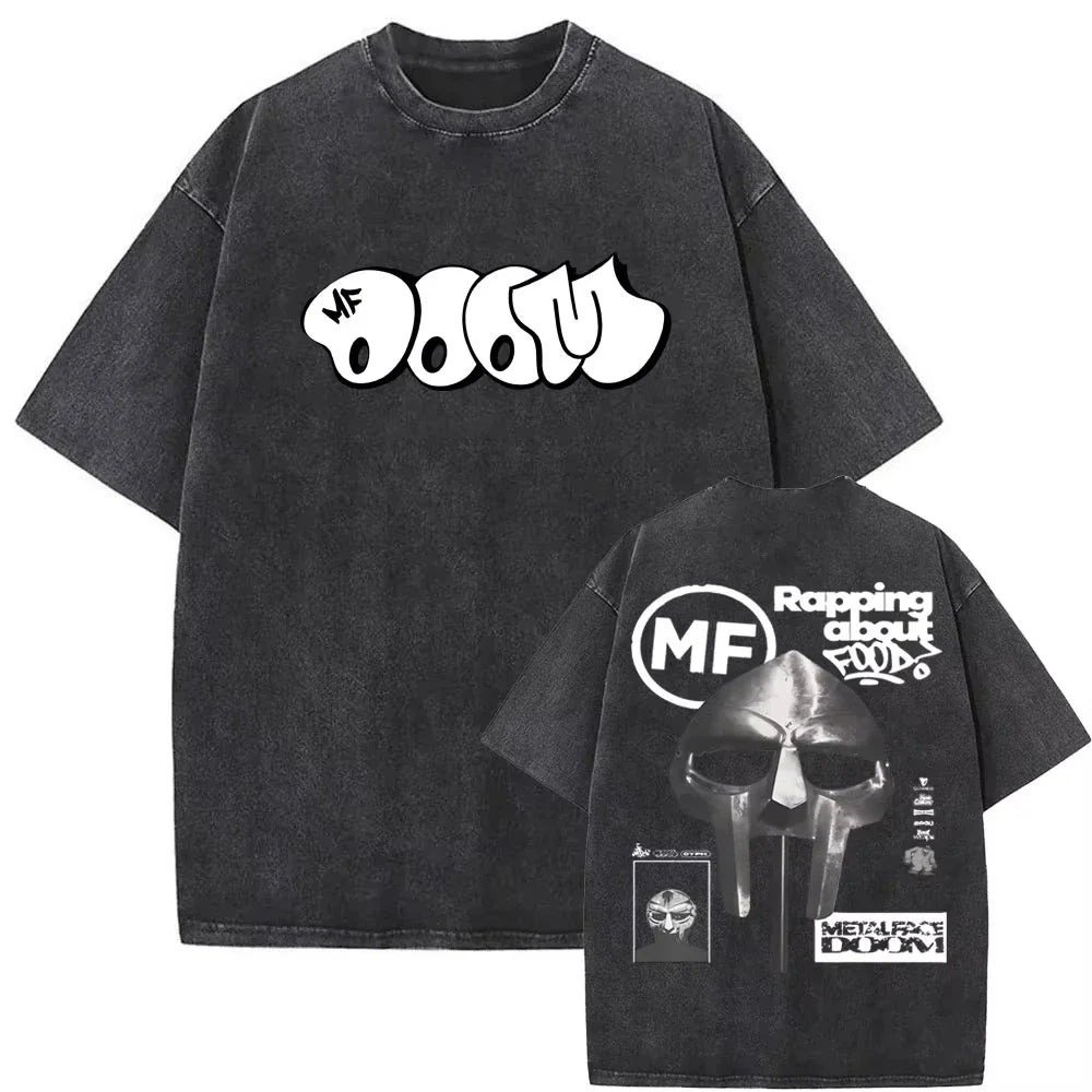 Mf Doom Graphic Print T-Shirt for Men and Women