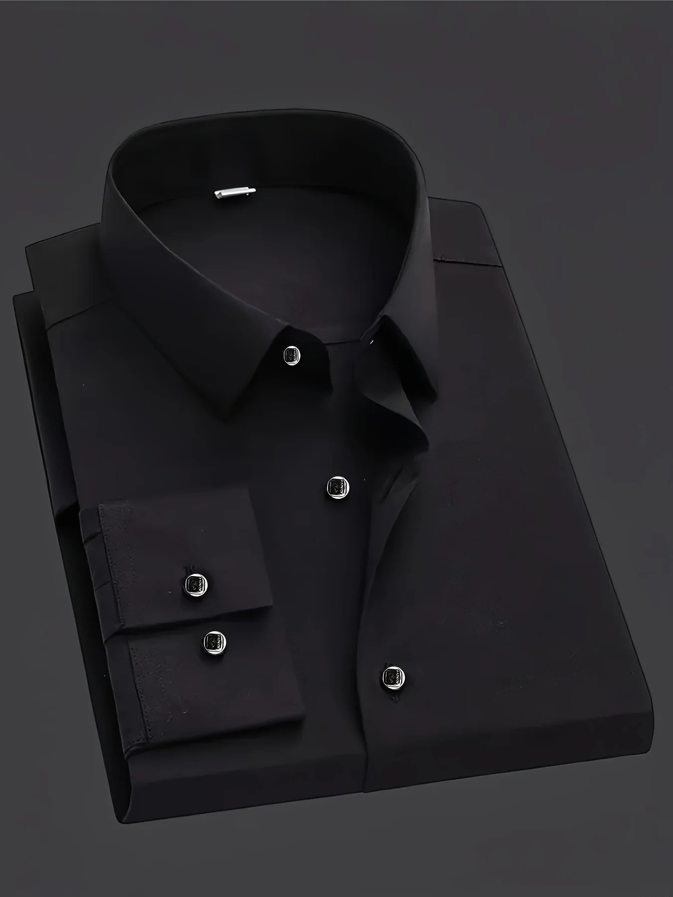 Men's Casual Long-sleeve Shirt for Spring and Autumn