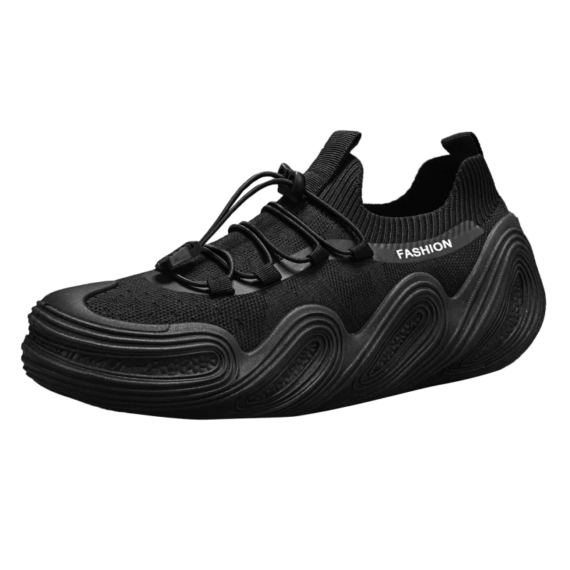 Men's Summer Mesh Casual Shoes with Thick Sole