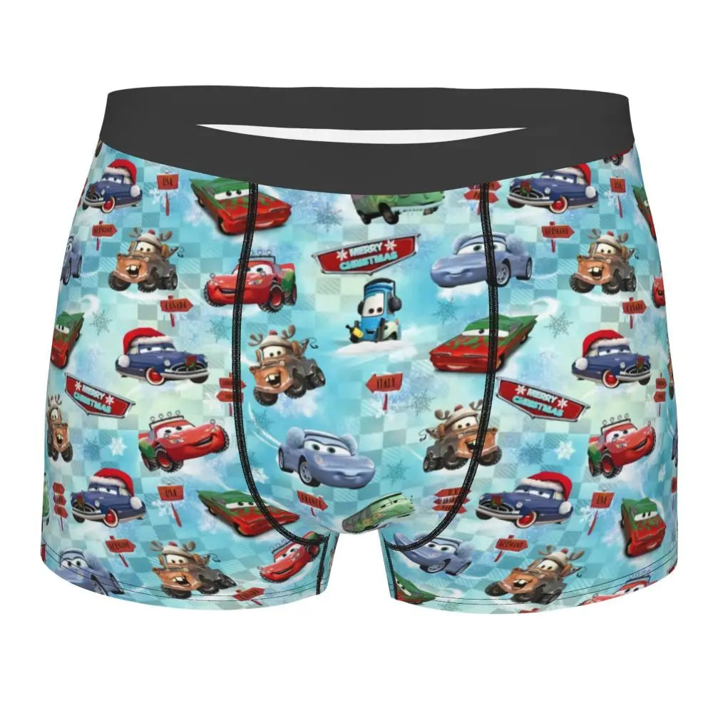 Lightning McQueen Cars Boxer Shorts for Men