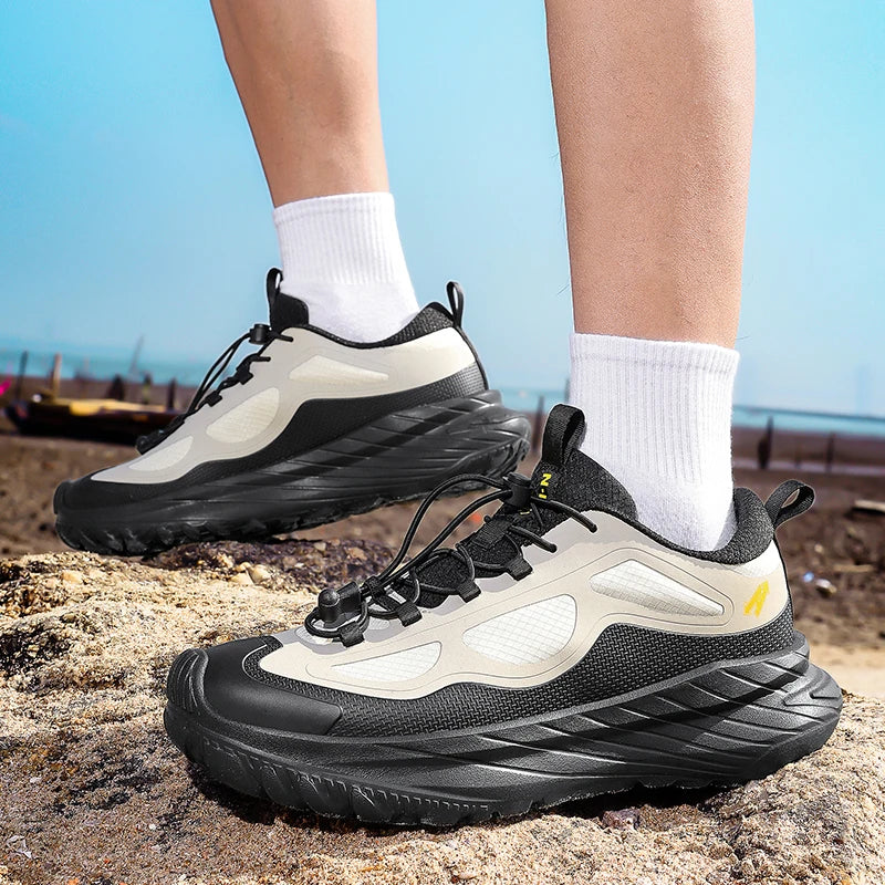 Men's Breathable Mesh Hiking Shoes for Outdoor Sports