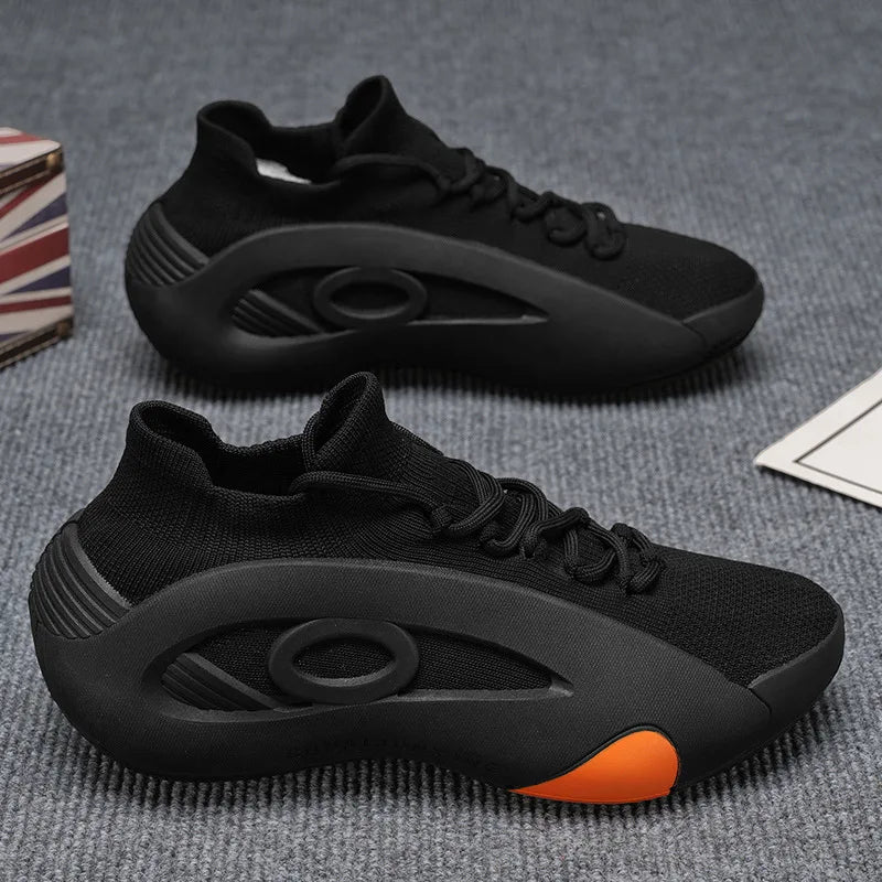 2025 Stylish Mens Mesh Shoes Comfortable Breathable Men's Casual Shoes New Men's Slip-On Sneakers Male Flats Zapatillas Hombre