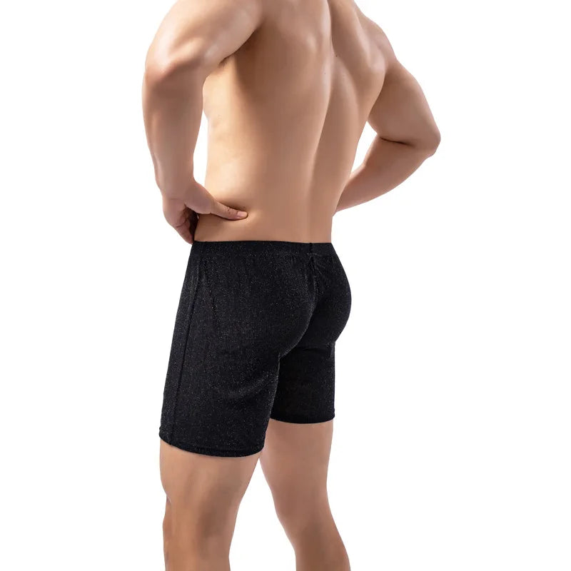 Men's Mesh Boxer Shorts Breathable Nylon Underwear