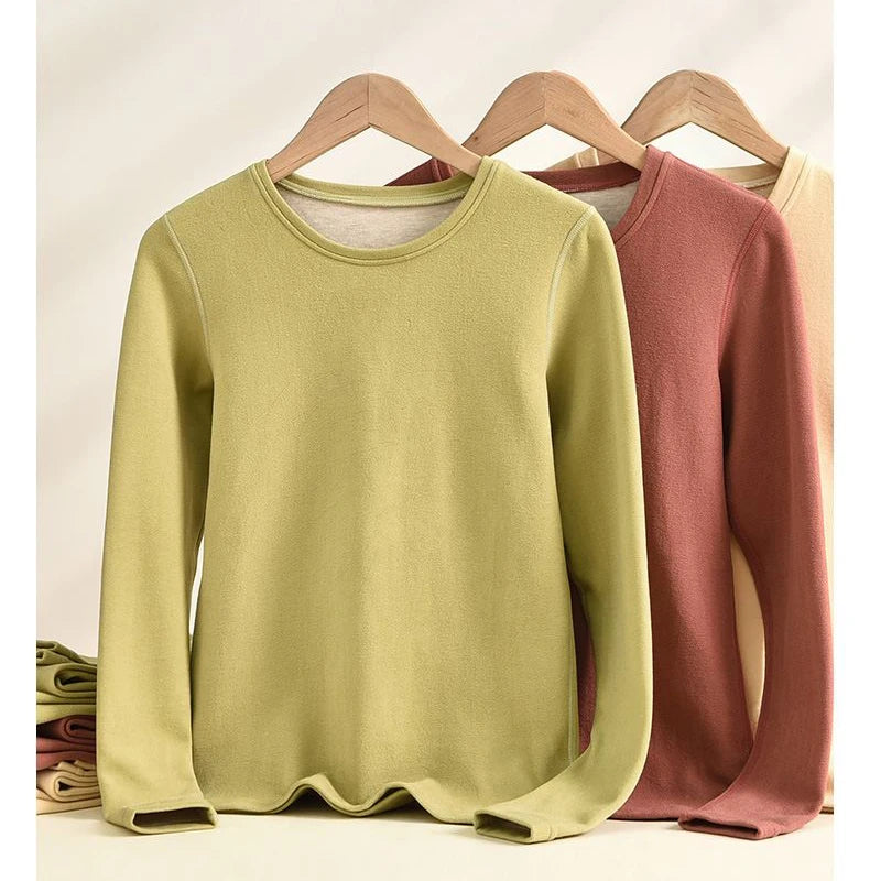 Thermal Underwear For Women + Men Winter Clothes Wool And Silk Two Piece Sets Thermos Clothing