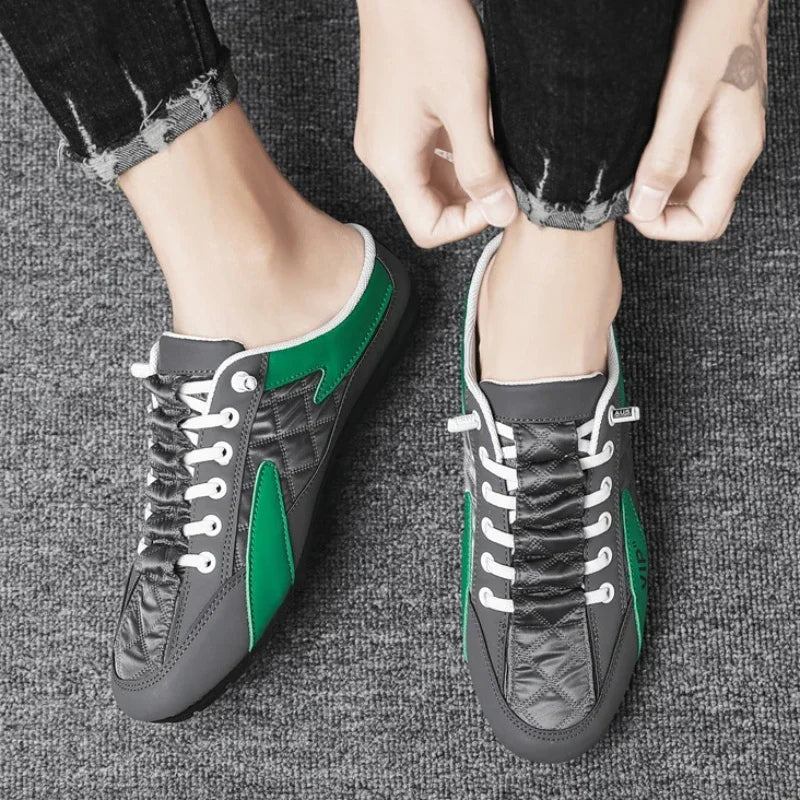 Breathable Half Slippers Lightweight Men's Sneakers