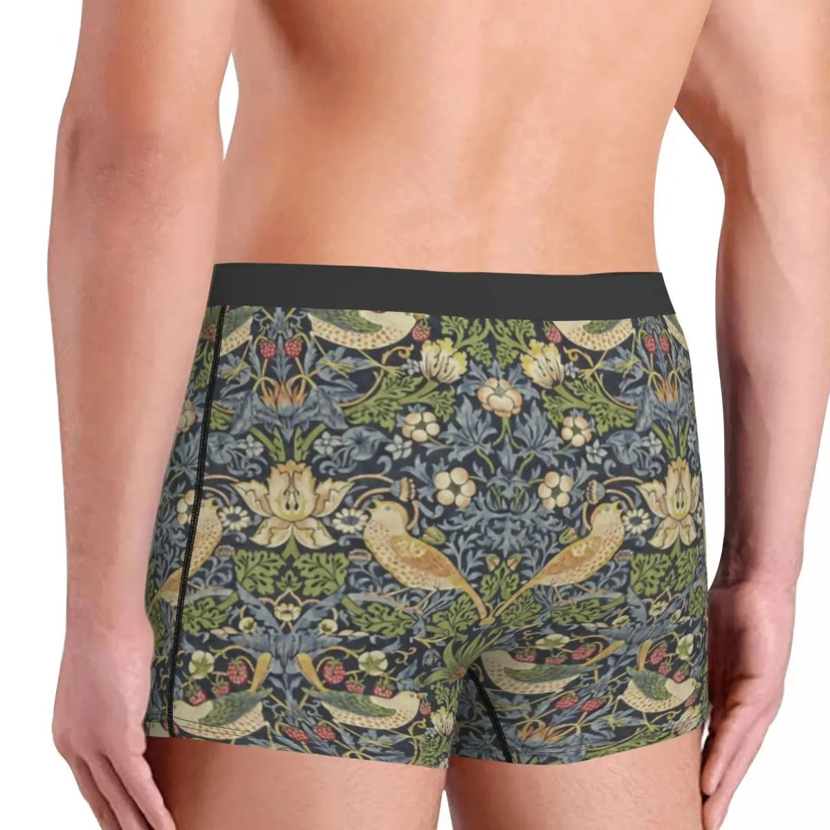 Breathable Cotton Polyester Boxer Shorts for Men