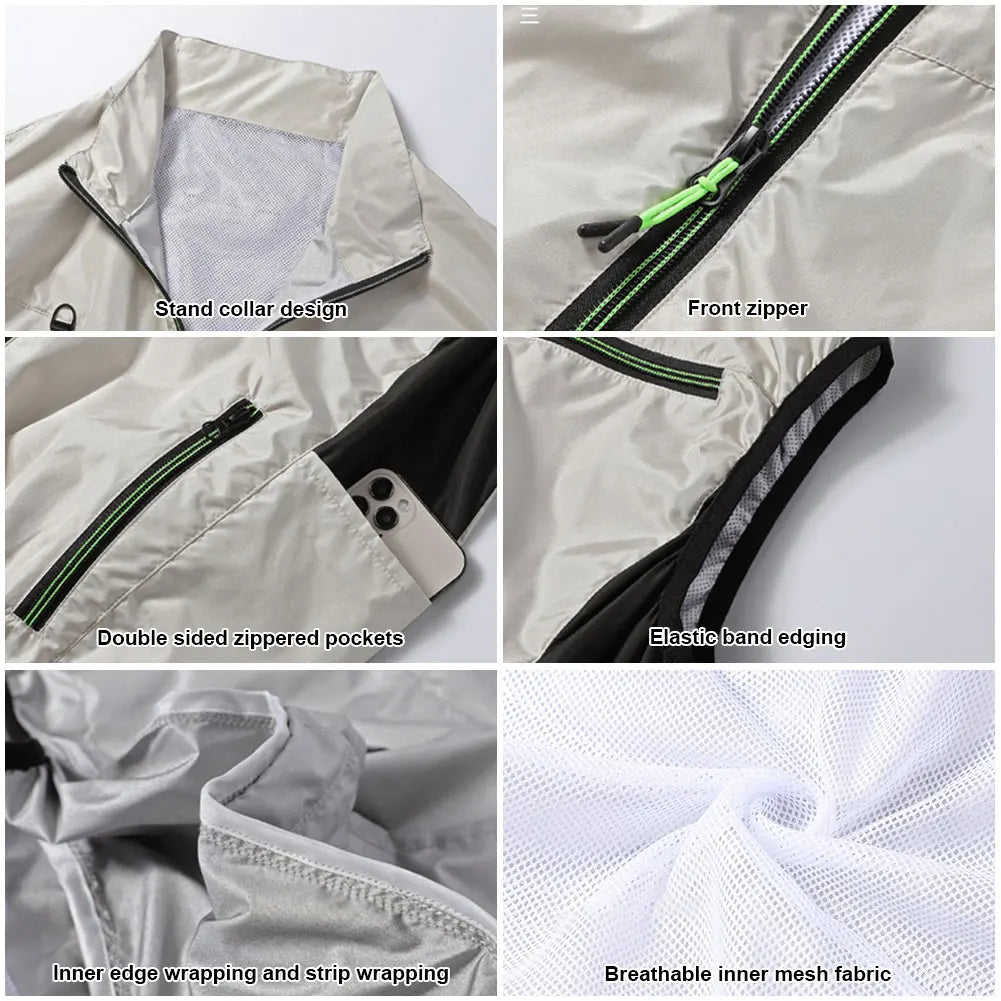 Cooling Vest Breathable Fan Vest Sleeveless Workwear