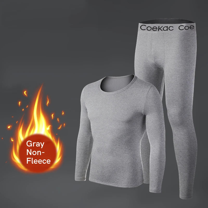 MISS MOLY Brand Thermal Underwear for Men Long Johns Sport Base layer Fall/Winter