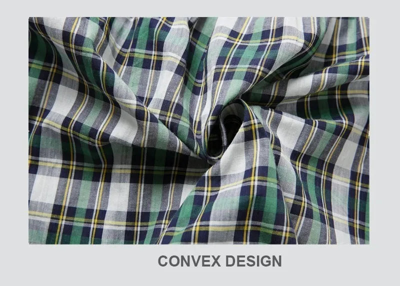 Cotton Classic Checkered Boxer Shorts by FARDLY
