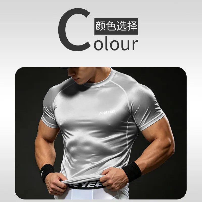 Men's Long Boxer Shorts Quick-dry U Pouch Fitness Underwear