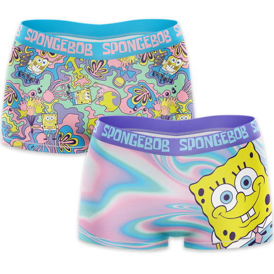 SpongeBob SquarePants Cartoon Boxer Shorts for Kids