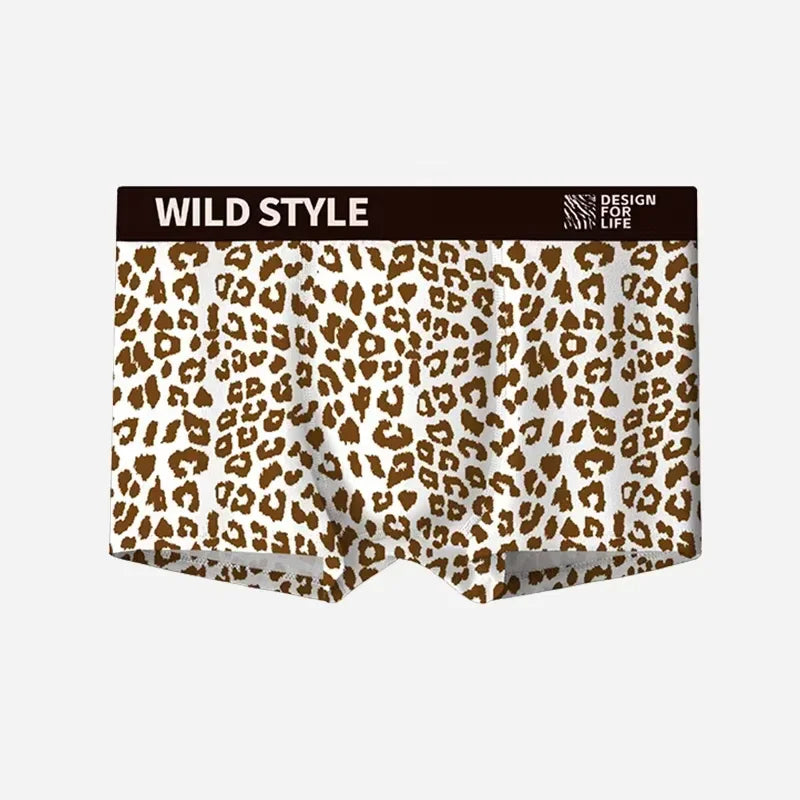 Men's Boxer Shorts Leopard Print Underwear