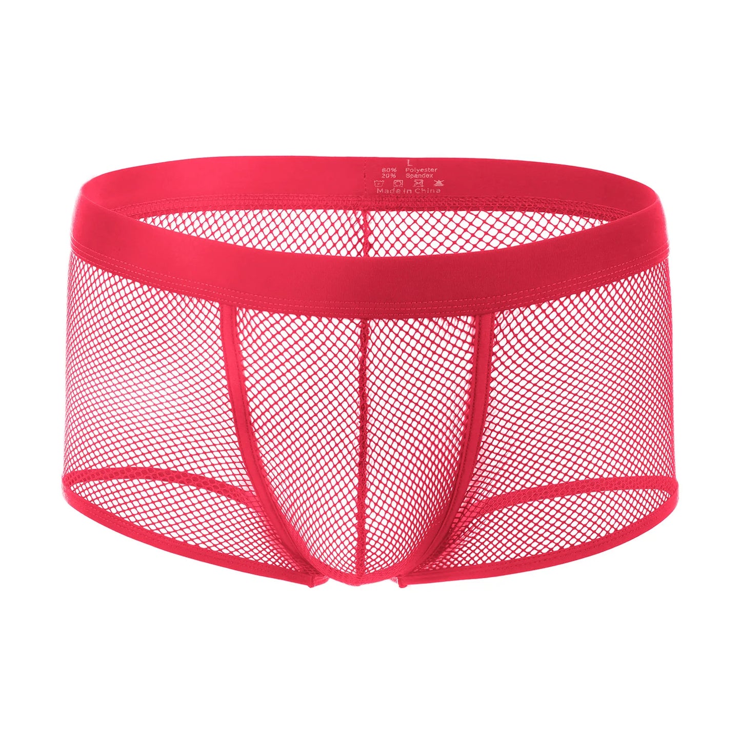 Men's Low Rise Mesh Boxer Shorts Underwear
