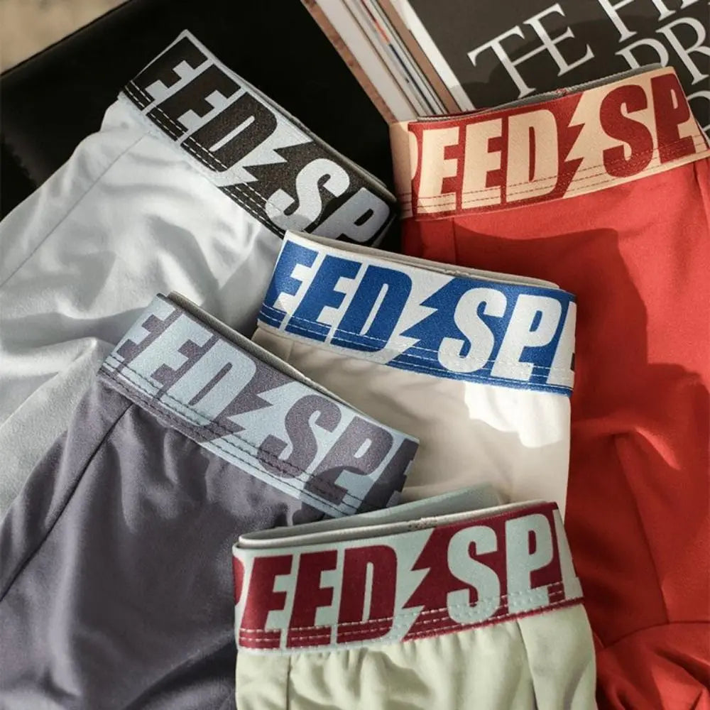 Plus Size Men's Boxer Briefs 3PCS Cotton