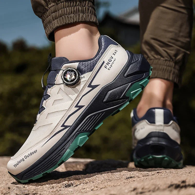 Men's Casual Outdoor Sneakers with Shock Absorption