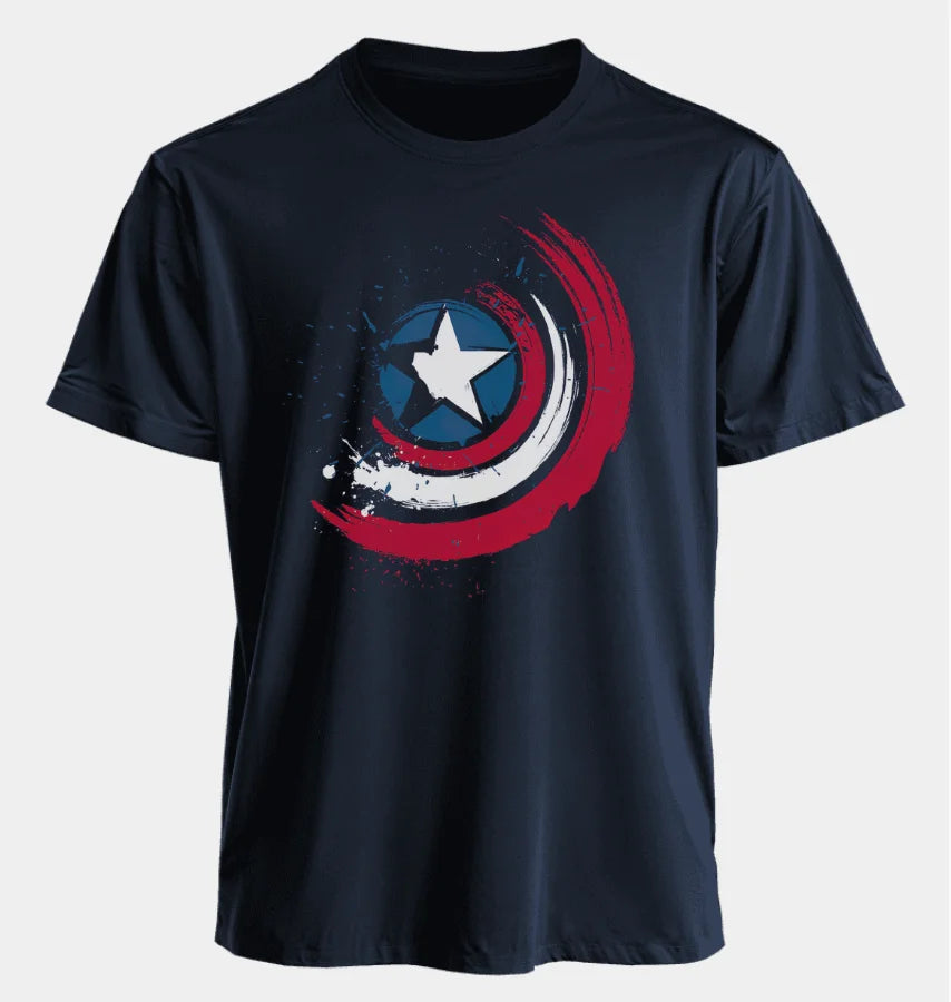 MARVEL Captain America Men's and Women's T-shirt