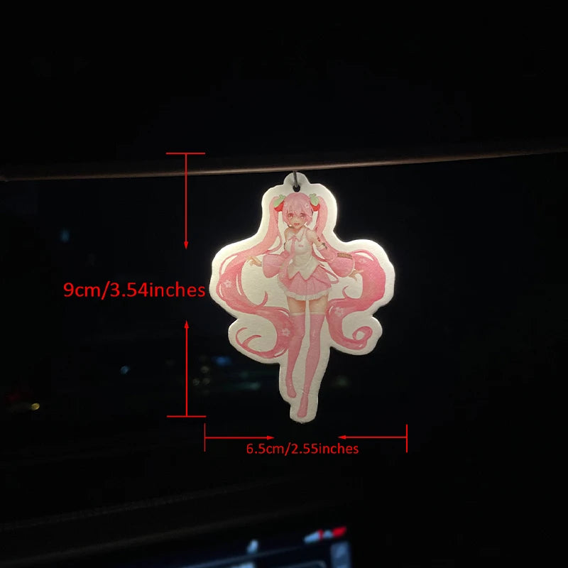 Japanese Anime Cartoon Girl Car Aromatherapy Pendant