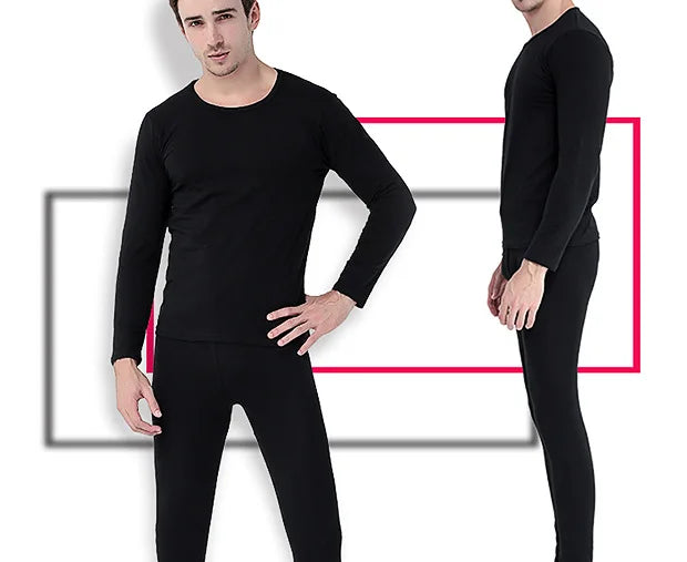 Long Underwear For Men Long Johns High Quality Cotton Oversized 5XL Thermal Underwear