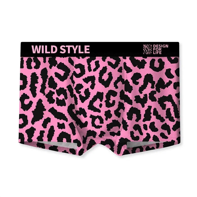 Men's Boxer Shorts Leopard Print Underwear