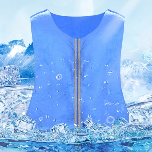 Evaporative Cooling Vest for Women in Blue