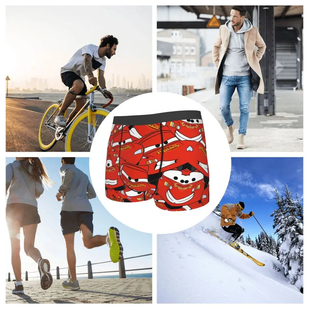 Lightning McQueen Cars Boxer Shorts for Men